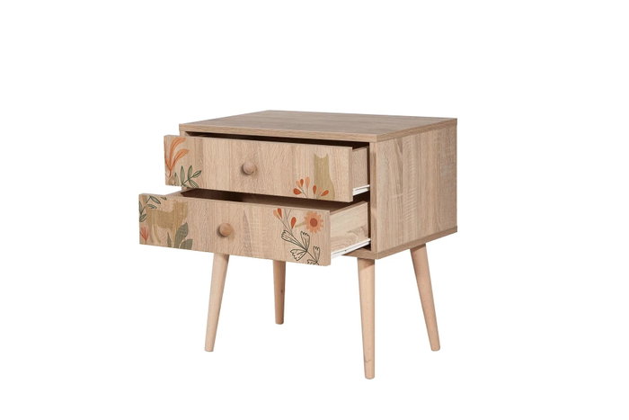 Hanah Home City Two Cat Multicolor